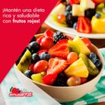 Mantén una dieta rica y saludable con frutos rojos